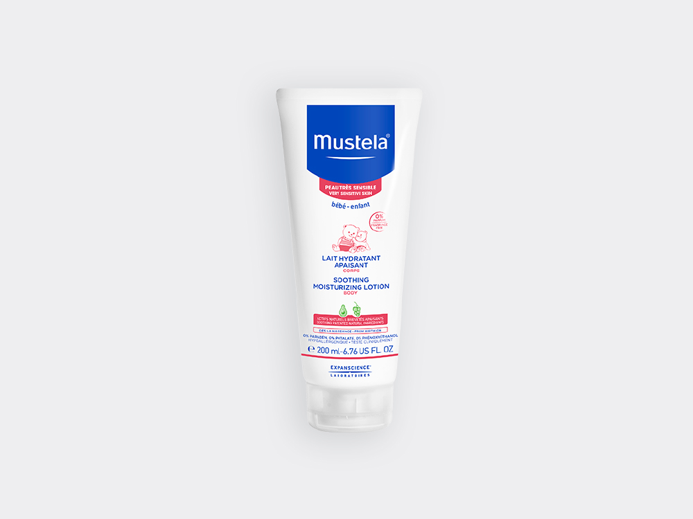 Mustela Soothing moisturizing lotion for babies with very sensitive skin