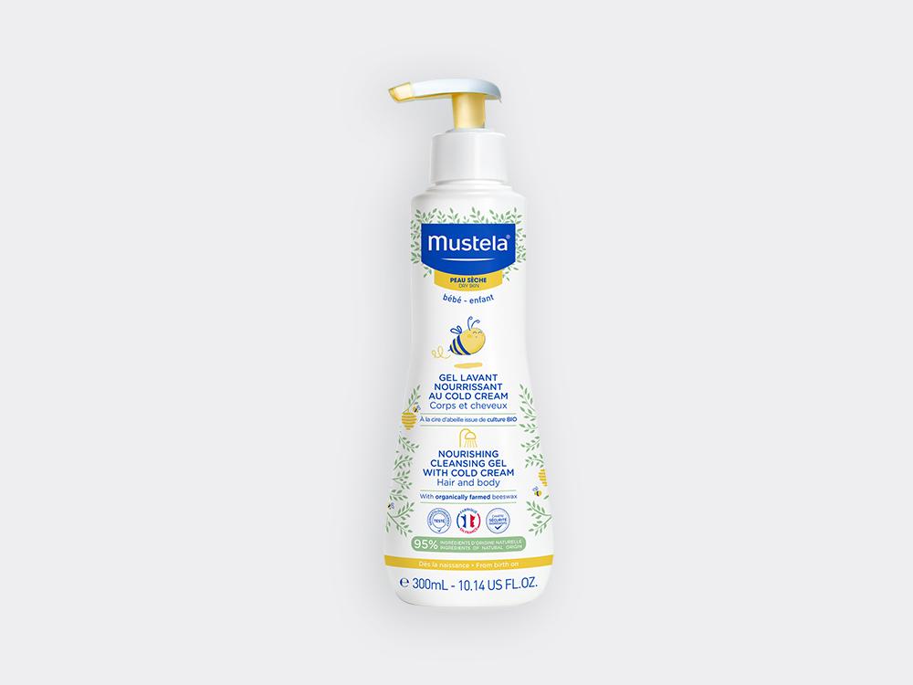 Mustela Nourishing Cleansing Gel with cold cream
