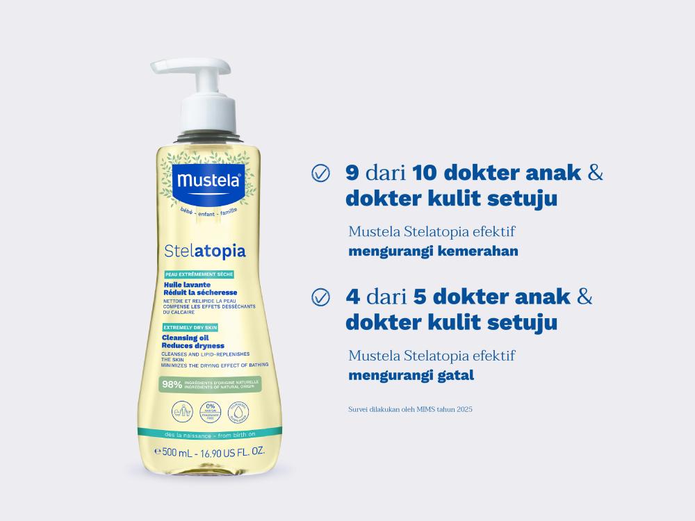 Stelatopia Cleansing Oil with MIMS claim