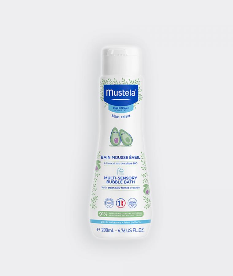 Mustela Multi sensory bubble bath for babies with normal skin