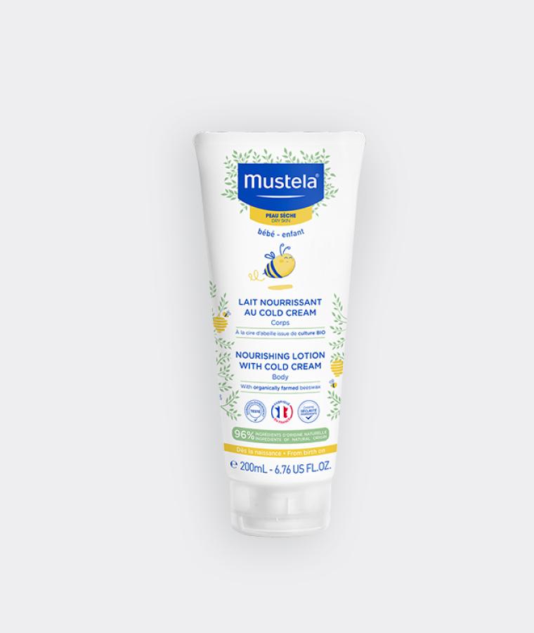 Mustela Nourishing Lotion with cold cream