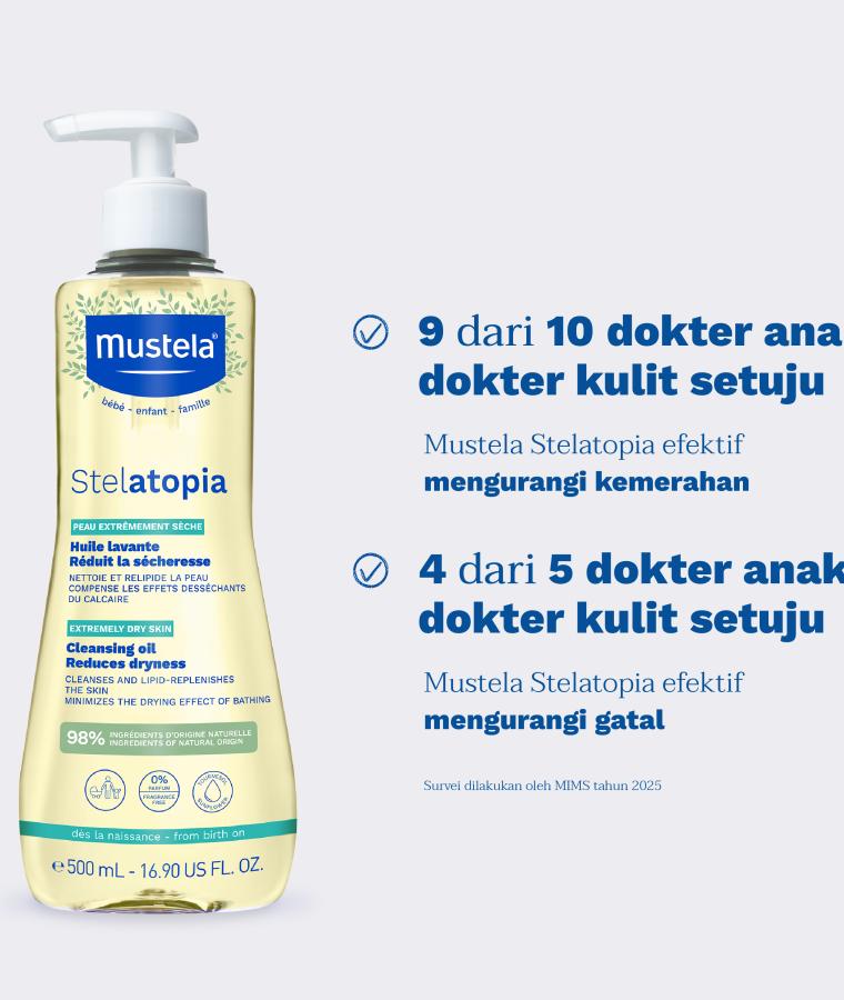 Stelatopia Cleansing Oil with MIMS claim