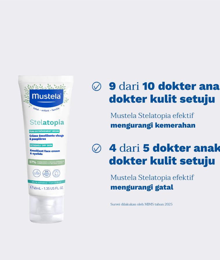 Stelatopia Emollient Face with MIMS claim